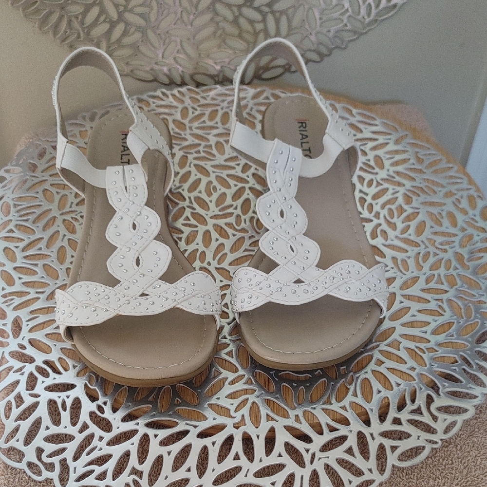 Rialto White Women's Sandals